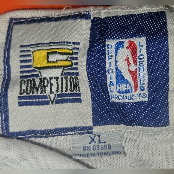 Vintage 90s Phoenix Suns Warm-up Windbreaket Top NBA Sweatsuit Jacket Zip Up XL - Picture 14 of 14